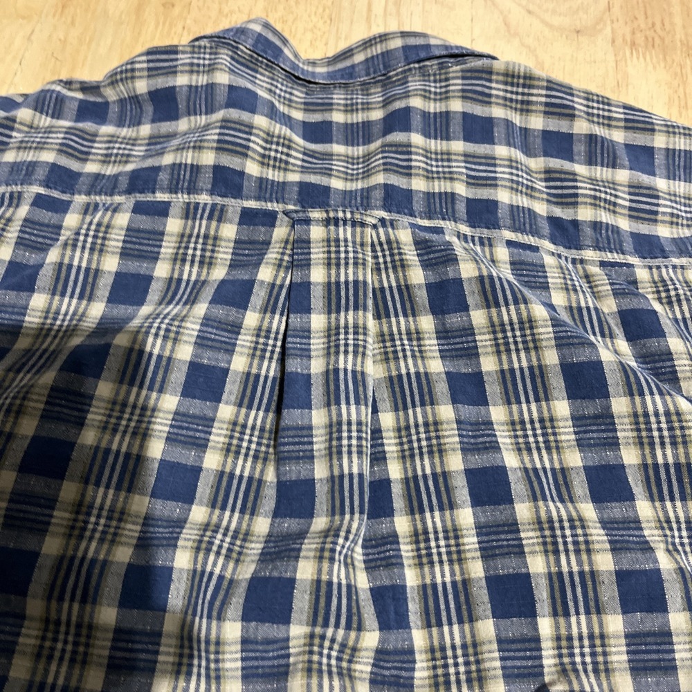 Red Head Shirt Mens LT Button Down Collared Long Sleeve 100% Cotton - Picture 8 of 10